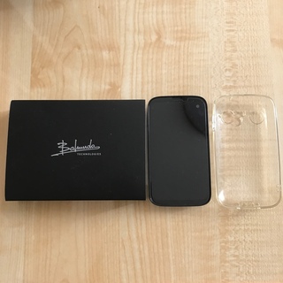 BALMUDA Phone A101BM ブラック(スマートフォン本体)