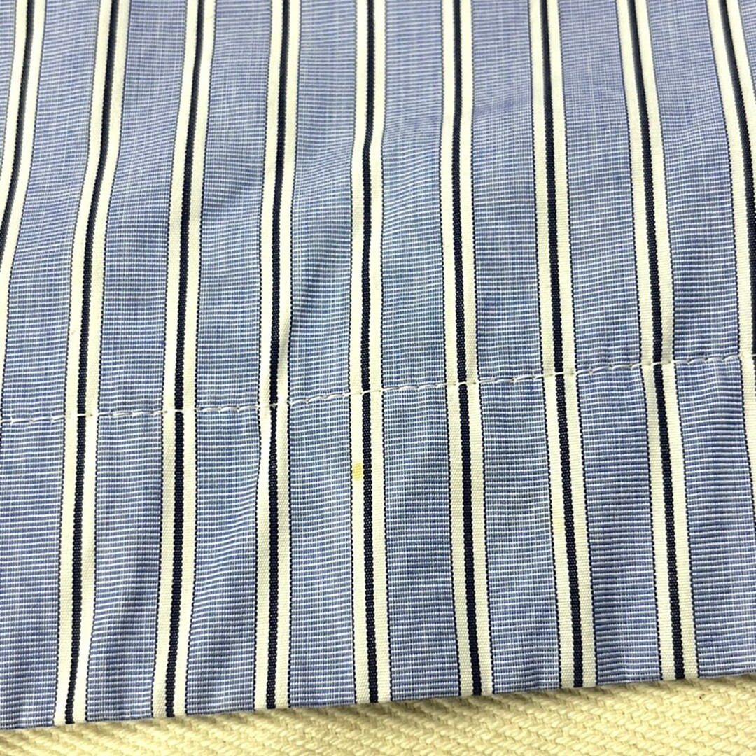 sacai(サカイ)のsacai サカイ 23SS Thomas Mason vertical-stripe Print Cotton Shorts ストライプショーツ ブルー 1 23-03041M メンズのパンツ(ショートパンツ)の商品写真