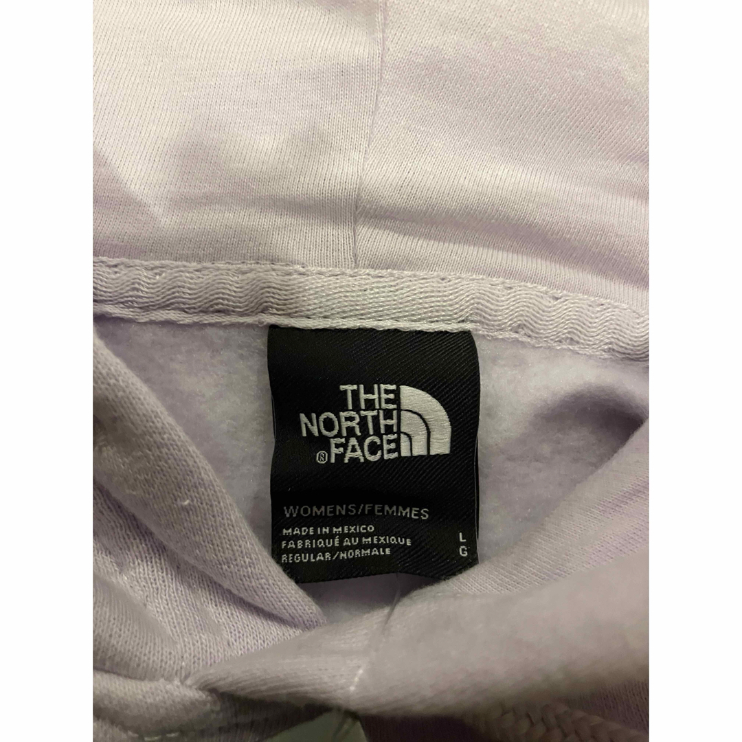 THE NORTH FACE(ザノースフェイス)のTHE NORTH FACE パーカー プルオーバー  size L  淡い紫 レディースのトップス(パーカー)の商品写真