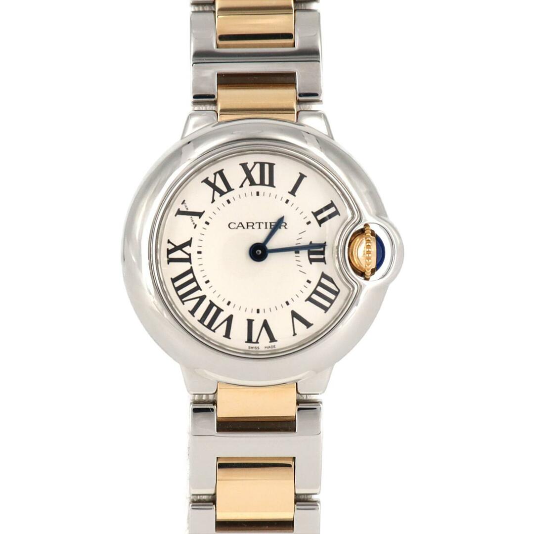 Cartier(カルティエ)のカルティエ バロンブルーSM コンビ W69007Z3/W2BB0010 SSxYG クォーツ レディースのファッション小物(腕時計)の商品写真