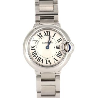 カルティエ(Cartier)のカルティエ バロンブルーSM W69010Z4 SS クォーツ(腕時計)