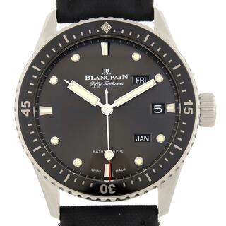 ブランパン(BLANCPAIN)のブランパン フィフティファゾムスバチスカーフアニュアルカレンダー 5071-1110-B52A SS 自動巻(腕時計(アナログ))