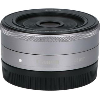 キヤノン(Canon)のＣＡＮＯＮ　ＥＦ－Ｍ２２ｍｍ　Ｆ２ＳＴＭ　ＳＩＬＶＥＲ(レンズ(ズーム))