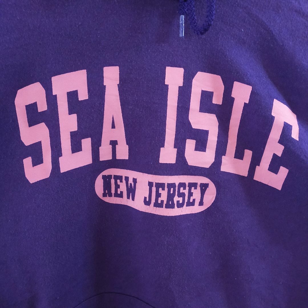 JERZEES(ジャージーズ)のJERZEES SEA ISLE NEW JERSEY Hoodie Lサイズ メンズのトップス(パーカー)の商品写真