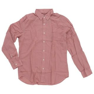 ジェイクルー(J.Crew)のメンズJ.Crew Lightwight Chambray Shirt ライトウェイト シャンブレー コットン シャツ レッド Jクルー NKN(jc0042) -(シャツ)