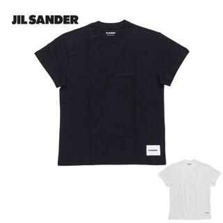 ジルサンダー(Jil Sander)のJIL SANDER ジルサンダー PLAINT SHIRT JPUT706530 MT248808  3枚セット 半袖  Tシャツ jil0002 1.ブラック(Tシャツ/カットソー(半袖/袖なし))