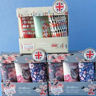 キャスキッドソン(Cath Kidston)のハンドクリーム トリオ ３点(ハンドクリーム)