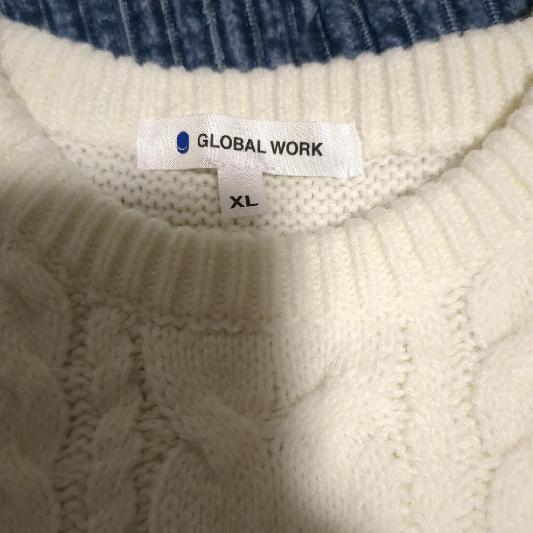 GLOBAL WORK(グローバルワーク)のキッズ 子供服 GLOBAL WORK セーター キッズ/ベビー/マタニティのキッズ服女の子用(90cm~)(ニット)の商品写真