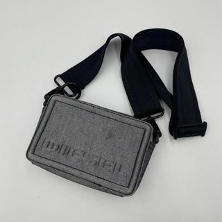 ディーゼル(DIESEL)の美品✨ディーゼル　ショルダーバッグ　カメラバッグ　デニム　エンボスロゴ(ショルダーバッグ)