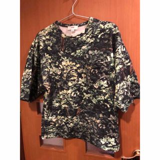 ハイク(HYKE)のHYKE CAMO BIG T-SHIRT カモ オーバーサイズTシャツ(Tシャツ(半袖/袖なし))