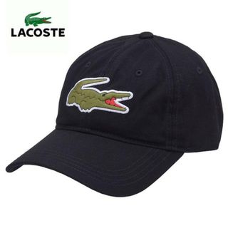 ラコステ(LACOSTE)のLACOSTE ラコステ Baseball Cap ベースボールキャップ RK4711 キャップ 帽子 lac0001 ブラック(キャップ)