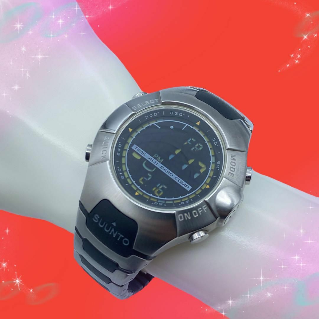 SUUNTO - 《美品 稼動品》 スント オブザーバー 防水 メンズ腕時計