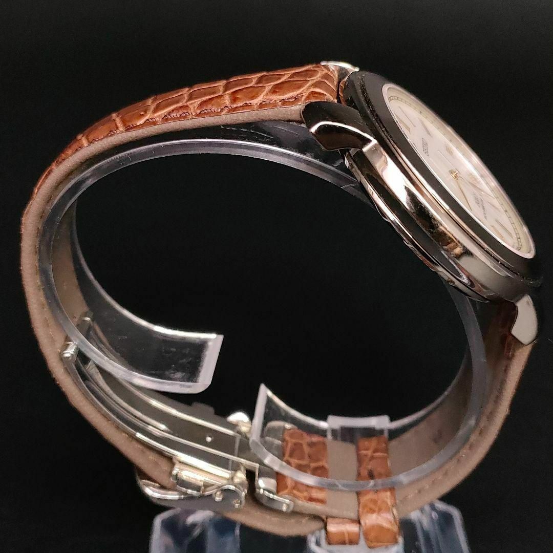 SEIKO(セイコー)の極美品【稼働品】SEIKO　セイコードルチェ　ホワイトシェル　シルバー　ソーラー メンズの時計(腕時計(アナログ))の商品写真