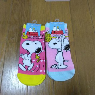 スヌーピー(SNOOPY)のスヌーピー 靴下 2足セット(ソックス)