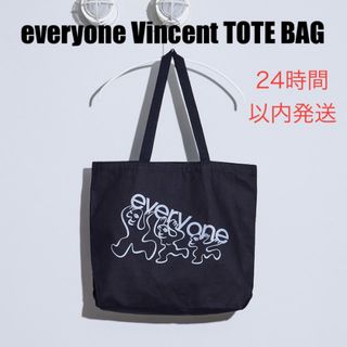 everyone Vincent TOTE BAG  BLACKxGRAY(トートバッグ)