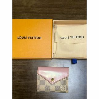 ルイヴィトン(LOUIS VUITTON)のルイヴィトン ダミエ・アズール ポルトフォイユ・ゾエ 三つ折り財布(財布)