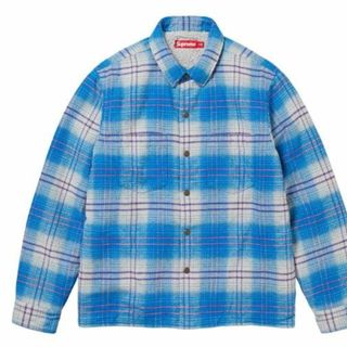 シュプリーム(Supreme)の【青・XXL】Lined Flannel Snap Shirt supreme(シャツ)