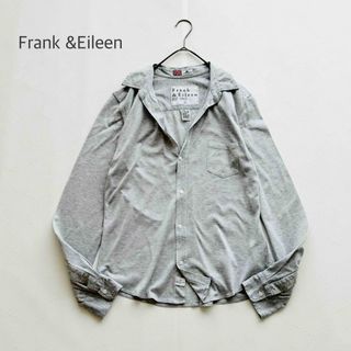 フランクアンドアイリーン(Frank&Eileen)のフランク&アイリーン トーマスメイソン BARRY スキッパーシャツ 綿 グレー(シャツ/ブラウス(長袖/七分))