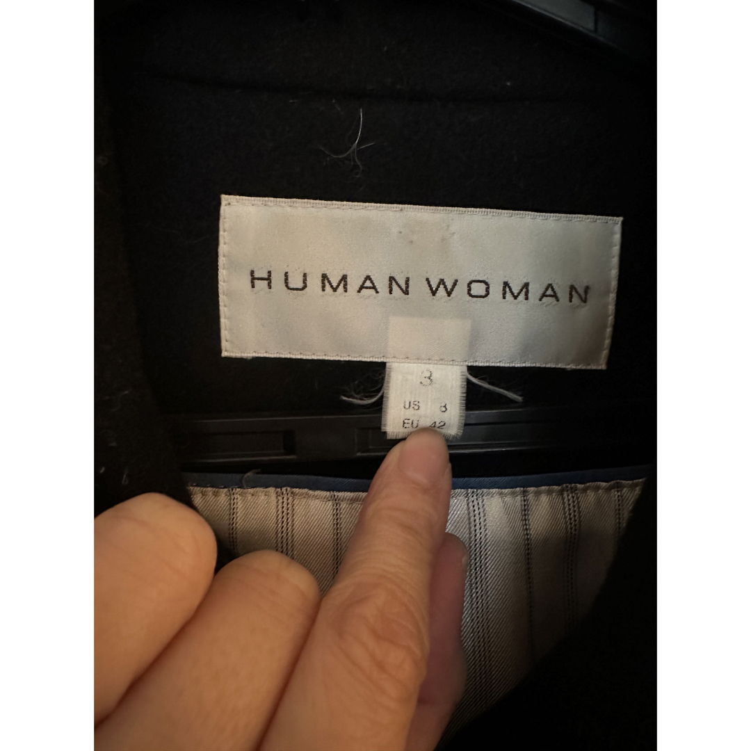 HUMAN WOMAN(ヒューマンウーマン)のHUMANWOMAN♡ベルテッドコート レディースのジャケット/アウター(トレンチコート)の商品写真