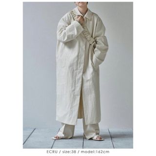 トゥデイフル(TODAYFUL)のSoutiencollar Over Coat ステンカラーオーバーコート(ロングコート)