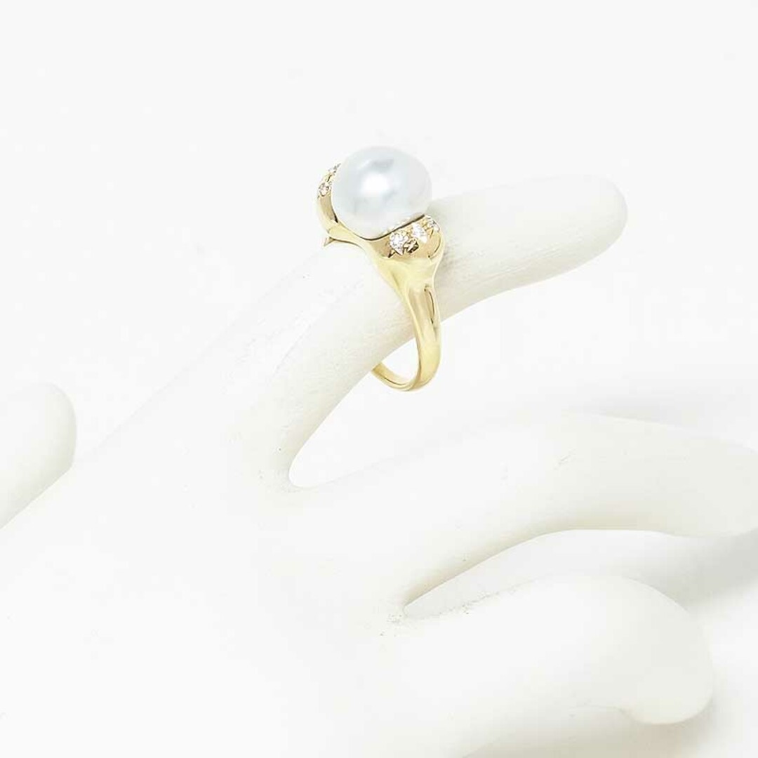 TASAKI(タサキ)の　タサキ TASAKI バロック真珠11.5mm ダイヤモンド リング  K18YG ジュエリー レディースのアクセサリー(リング(指輪))の商品写真