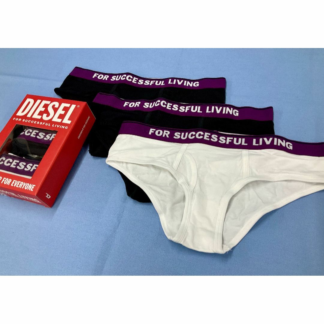 DIESEL(ディーゼル)のディーゼル　レディース　3パック アンダーショーツ 24C24　Sサイズ　新品 レディースの下着/アンダーウェア(ショーツ)の商品写真