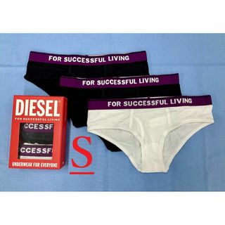 ディーゼル(DIESEL)のディーゼル　レディース　3パック アンダーショーツ 24C24　Sサイズ　新品(ショーツ)