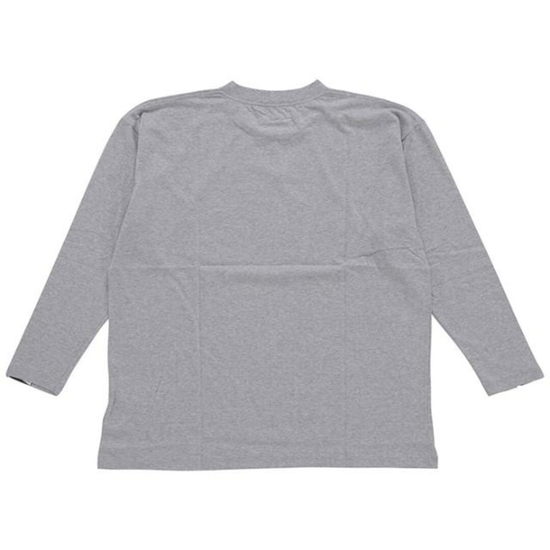 MM6(エムエムシックス)のMM6 Maison Margiela メゾン マルジェラ エムエムシックス T-Shirt S52GC0186 S23588 858M Tシャツ 長袖 レディース プリント ロゴ ロンT mgl0143 グレー レディースのトップス(Tシャツ(長袖/七分))の商品写真