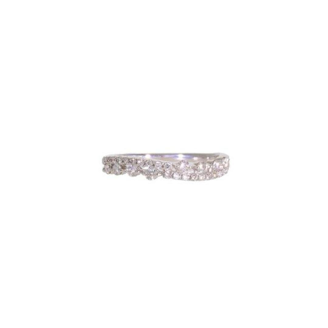 Pt950ダイヤリング 0.11/0.16ct/#11/リング/Aランク/09【中古】 Pt950ダイヤリング 0.11/0.16ct/#11/リング/Aランク/09【中古】