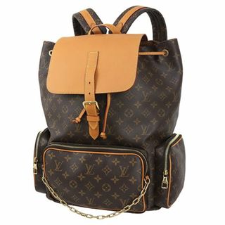 ルイヴィトン(LOUIS VUITTON)のルイヴィトン トリオバックパック モノグラム レザー ブラウン ヴァージルアブロー リュックサック バックパック ショルダーバッグ デイパック h-h056(バッグパック/リュック)