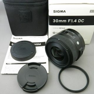 SIGMA - シグマ 30mm F1.4 EX DC HSM ニコンFマウント 単焦点の通販 by