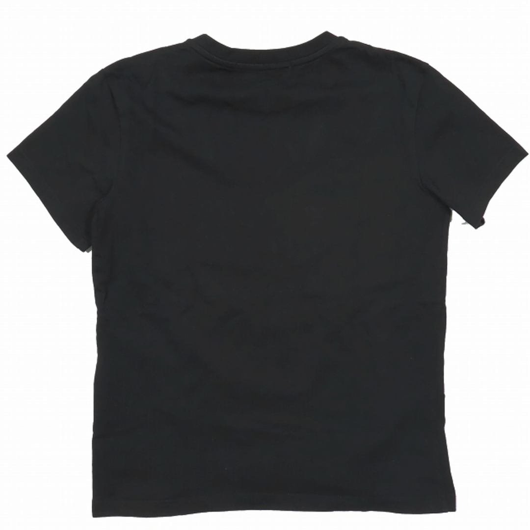 MSGM(エムエスジイエム)のMSGM PANEL T-SHIRT ボックスロゴ 半袖Tシャツ 黒 レディースのトップス(Tシャツ(半袖/袖なし))の商品写真