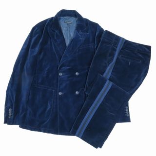 エンジニアードガーメンツ(Engineered Garments)のエンジニアードガーメンツ ベロア スーツ セットアップ ダブルブレスト (スーツジャケット)