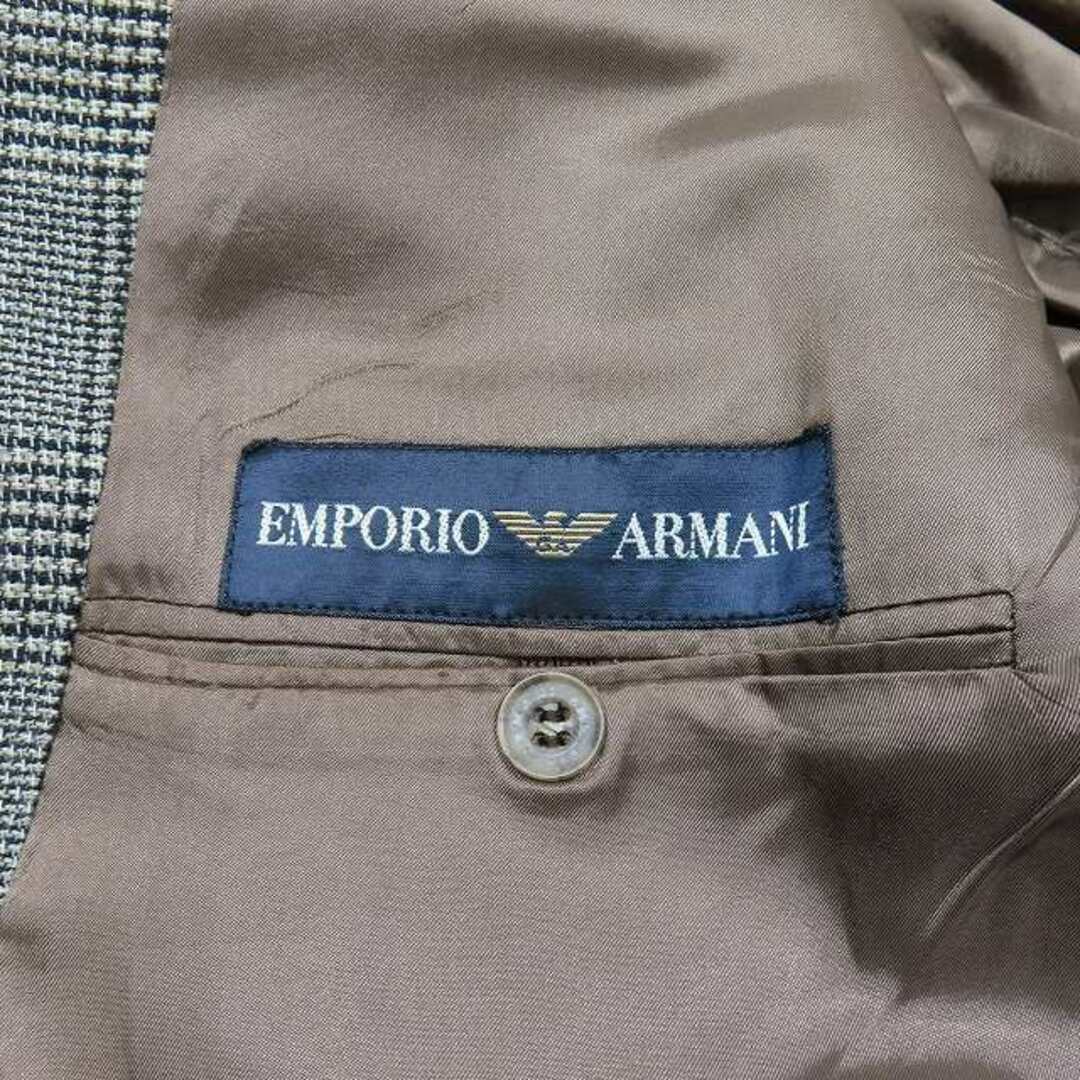 Emporio Armani(エンポリオアルマーニ)のEMPORIO ARMANI グレンチェック スーツ セットアップ メンズのスーツ(スーツジャケット)の商品写真