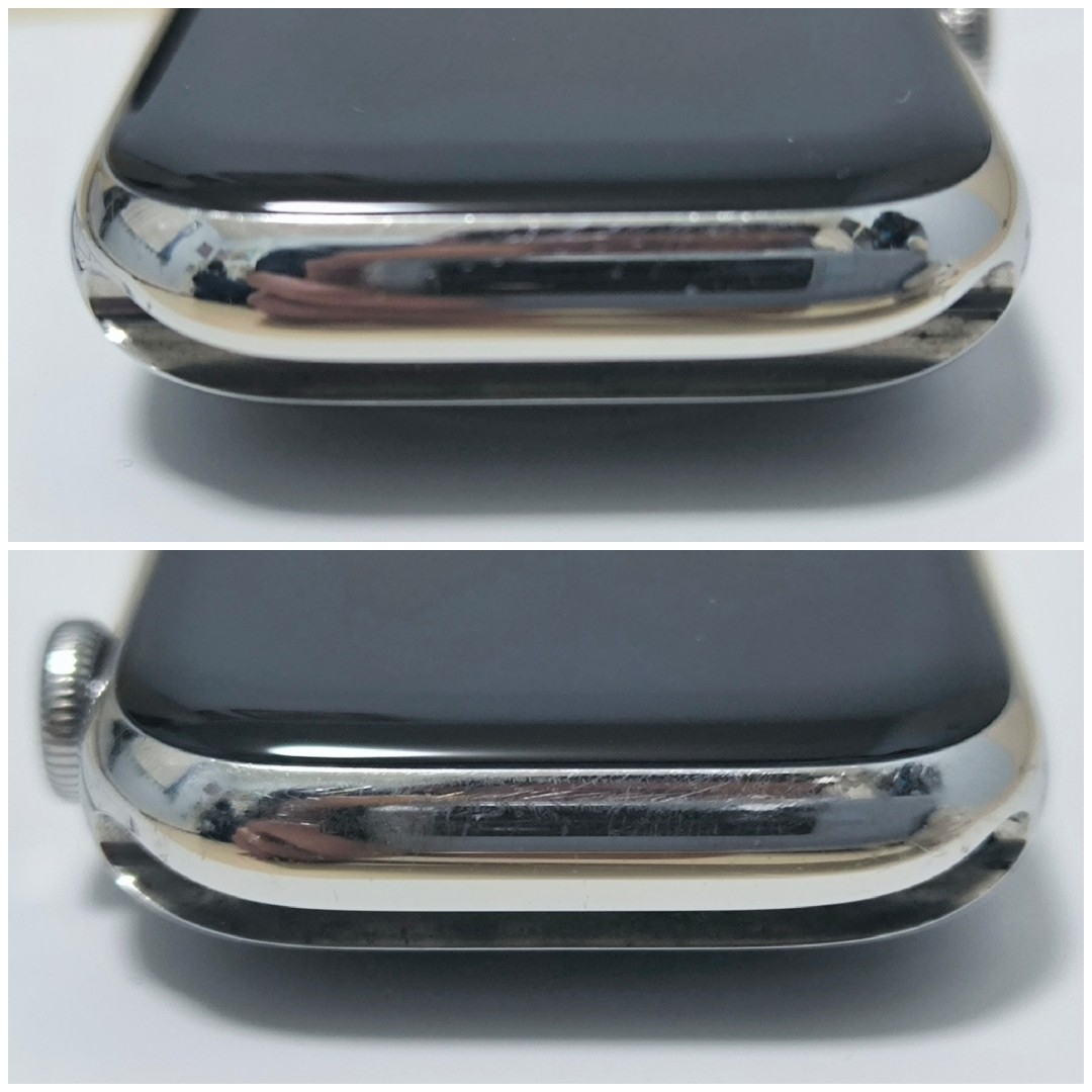 Apple Watch(アップルウォッチ)のApple Watch Series 7 シルバーステンレス 45mm スマホ/家電/カメラのスマートフォン/携帯電話(その他)の商品写真