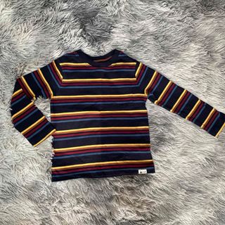 ギャップキッズ(GAP Kids)の【美品】GAP kids ギャップ　4years  トップス　ボーダー　長袖(Tシャツ/カットソー)