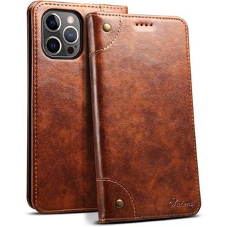 JCGOOD iPhone 14 Pro Max ケース 手帳型 カード収(iPhoneケース)