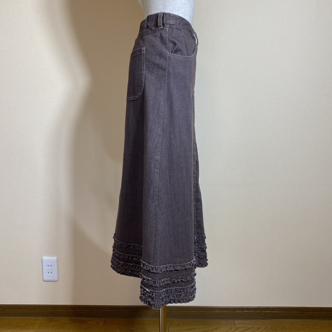 PINK HOUSE(ピンクハウス)のピンクハウス🤎ソフトデニム生地スカート　定価41,800円🤎普段使いにお薦め❣️ レディースのスカート(ロングスカート)の商品写真