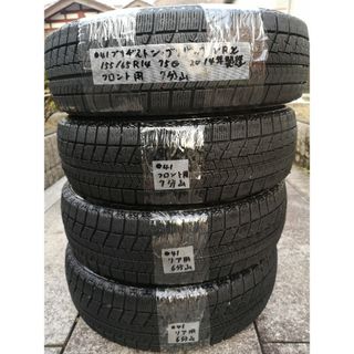 ブリヂストン(BRIDGESTONE)の○41中古ブリヂストン　ブリザック　VRX　155/65R14　スタッドレス４本(タイヤ)