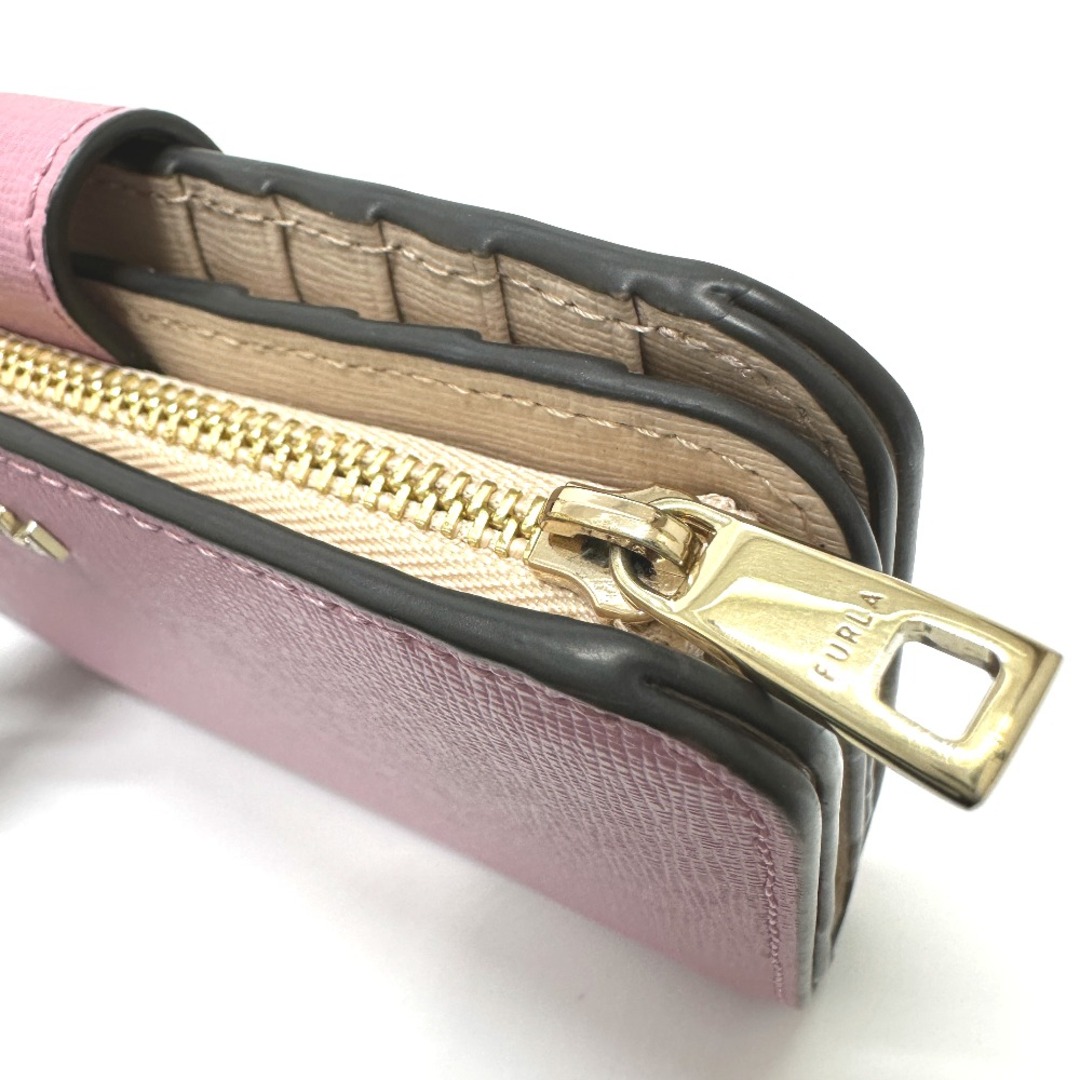 FURLA - フルラ FURLA 二つ折り財布 ロゴ 2つ折り財布 レザー FURLA - フルラ FURLA 二つ折り財布 ロゴ 2つ折り財布 レザー