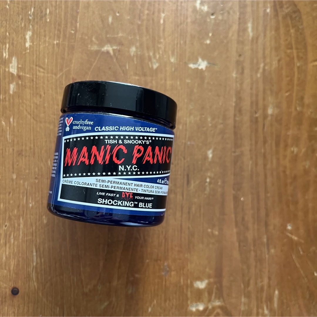 MANIC PANIC(マニックパニック)のマニックパニック ヘアカラークリーム ショッキングブルー MC11028(118 コスメ/美容のヘアケア/スタイリング(カラーリング剤)の商品写真