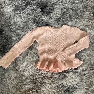 ベビーギャップ(babyGAP)の【美品】baby GAP ギャップ　キッズ　girls ニットトップス(ニット)