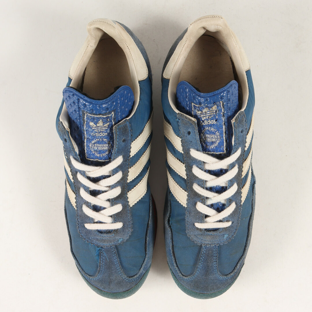 adidas vintage アディダスヴィンテージ サイズ:25.5cm 90s 初期復刻 SL72 クロアチア製 1993年製 ブルー US7.5 90年代 古着 ローカット スニーカー シューズ 靴【メンズ】【中古】 メンズの靴/シューズ(スニーカー)の商品写真