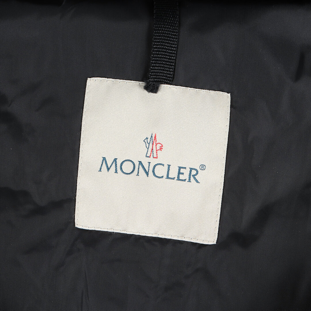 MONCLER(モンクレール)のMONCLER モンクレール ダウン ジャケット サイズ:3 フード付き ナイロン ダウンジャケット JASON 420914135805 54155 ジェイソン ネイビー 紺 アウター ブルゾン コート 上着【メンズ】【中古】 メンズのジャケット/アウター(ダウンジャケット)の商品写真