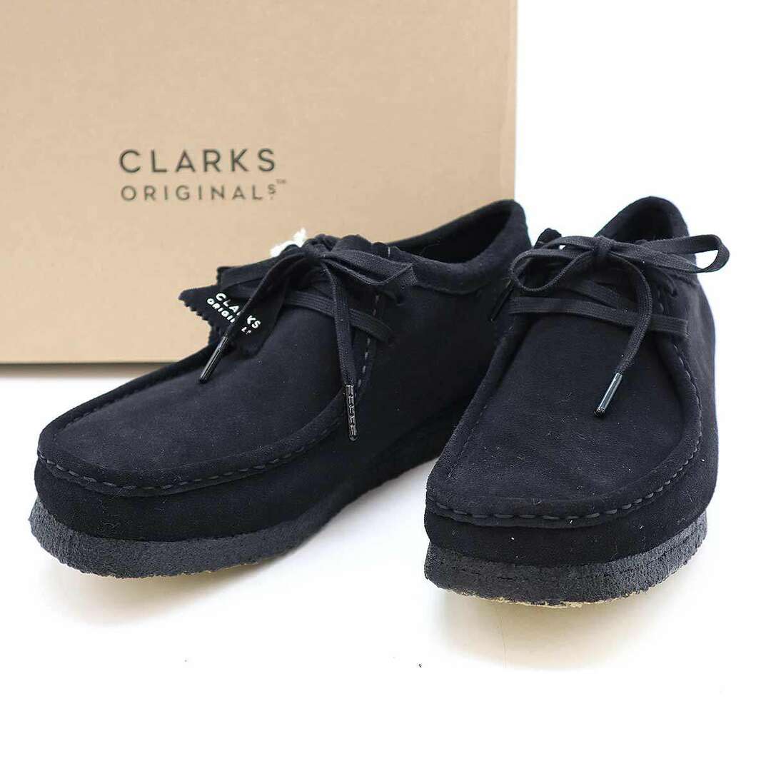 Clarks(クラークス)のClarks クラークス Wallabee ワラビー スエードブーツ 261555197100 ブラック 28cm メンズの靴/シューズ(ブーツ)の商品写真