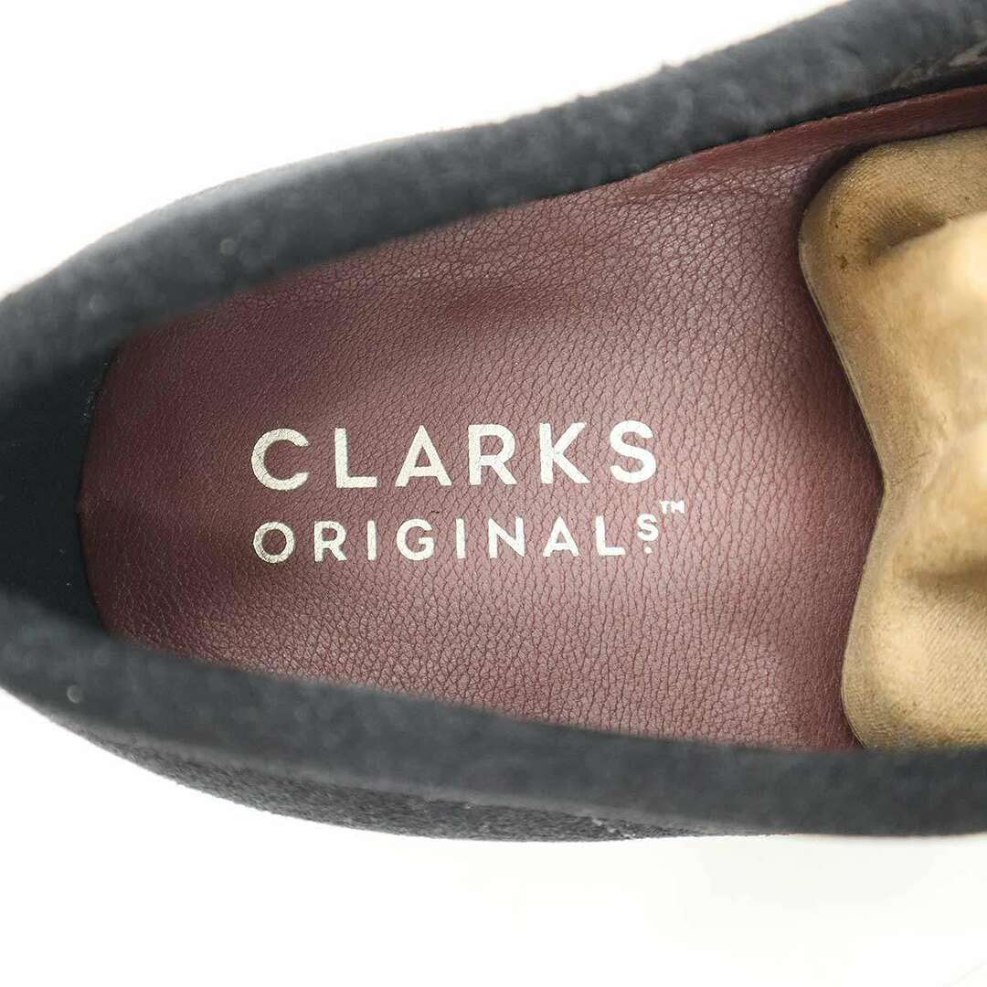 Clarks(クラークス)のClarks クラークス Wallabee ワラビー スエードブーツ 261555197100 ブラック 28cm メンズの靴/シューズ(ブーツ)の商品写真