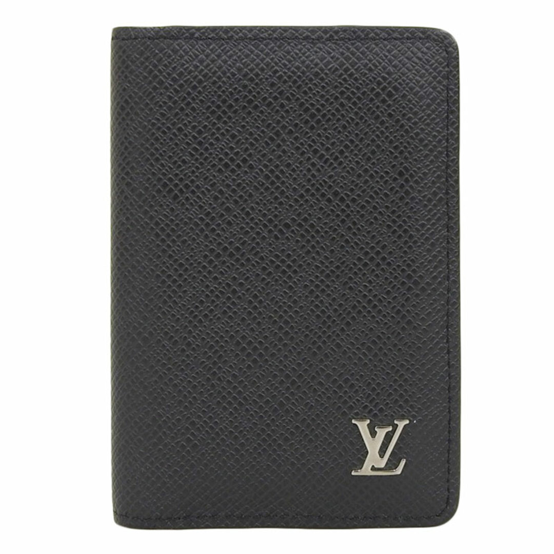 LOUIS VUITTON(ルイヴィトン)のルイヴィトン LOUIS VUITTON タイガ オーガナイザー・ドゥ ポッシュ カードケース 名刺入れ ブラック M30537 中古 新入荷 LV1515 メンズのファッション小物(名刺入れ/定期入れ)の商品写真