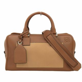 アザー(other)のロエベ LOEWE アマソナ28 2WAYバッグ ハンドバッグ ショルダーバッグ レザー ブラウン 中古 新入荷 OB1715(ハンドバッグ)