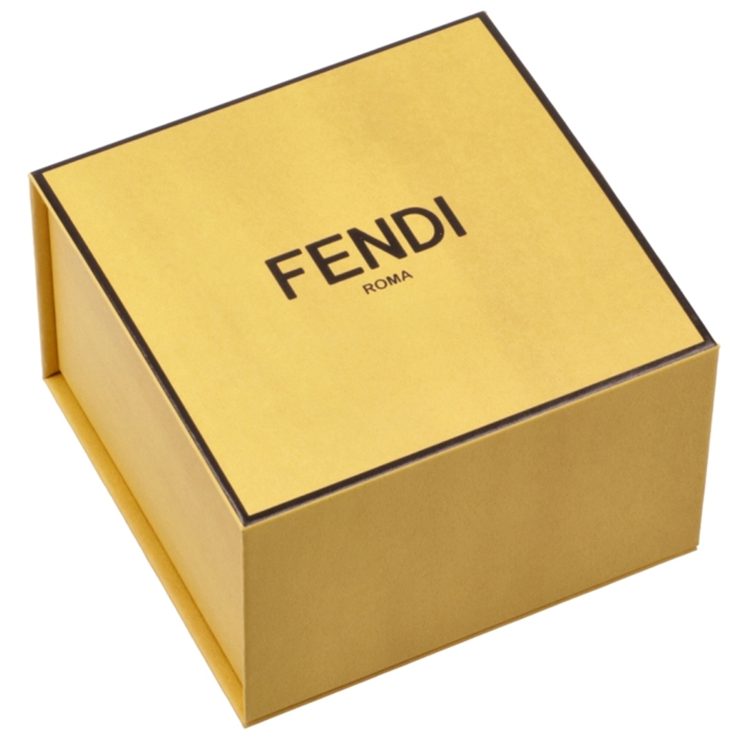 FENDI(フェンディ)のフェンディ FENDI ピアス FENDI O’LOCK FFロゴ パヴェ オーロック フープピアス 2024年春夏新作 8AH449 A44G  レディースのアクセサリー(ピアス)の商品写真
