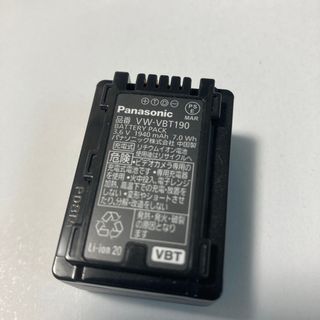 パナソニック(Panasonic)のPanasonic vw-vbt190バッテリー(ビデオカメラ)